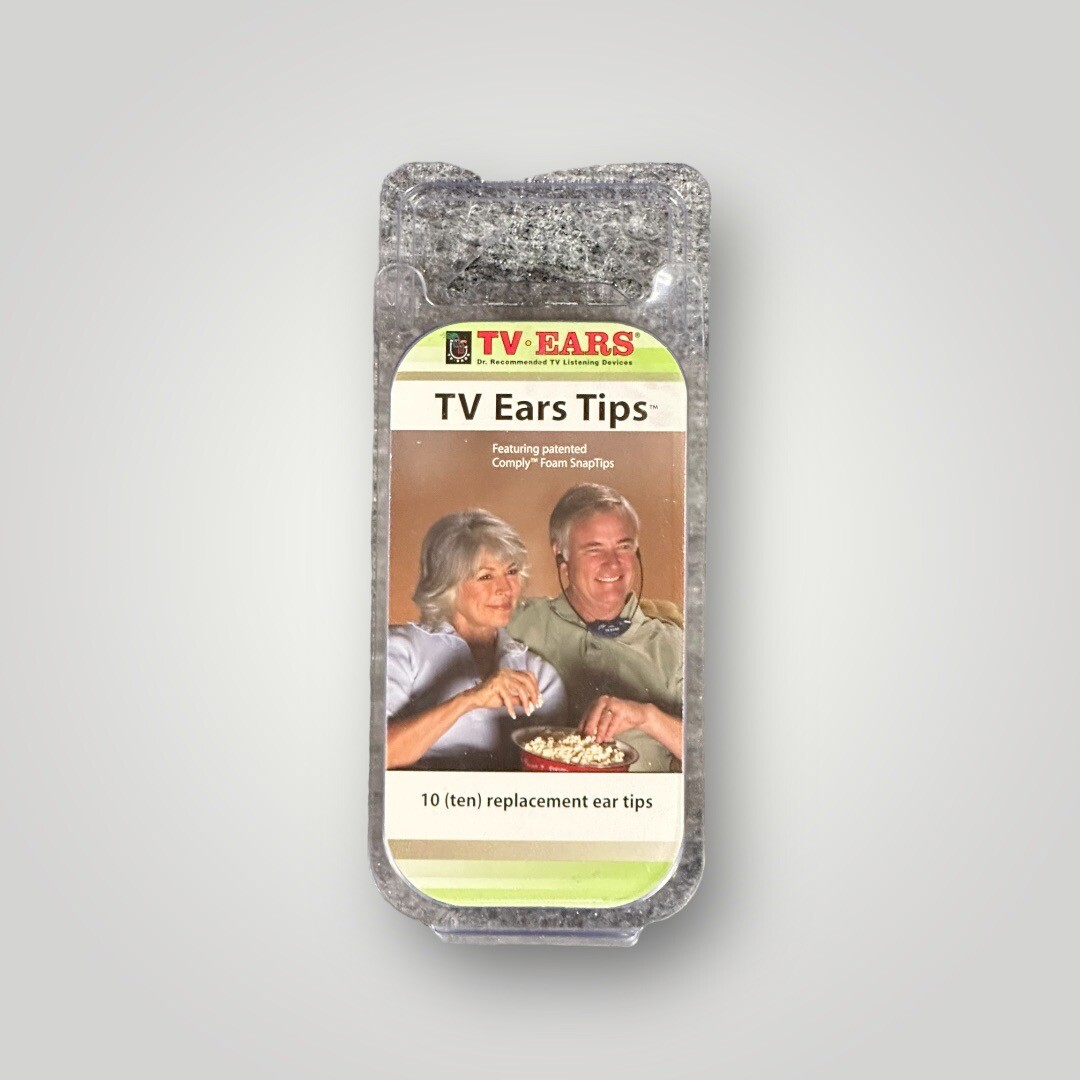 TV Ears Replacement Foam Ear Tips Headset Plug Refill Hearing