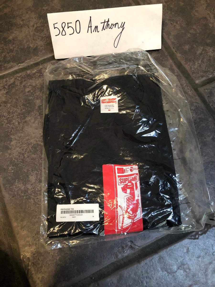 Supreme Payphone Tee Slate