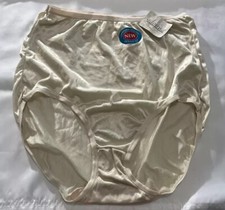 Vintage Adonna 100 Nylon Brief JC PENNY Panties Granny Sissy Sz 9 NWT