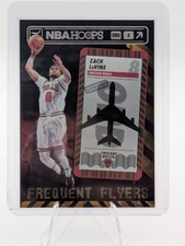 2021-22 Panini NBA Hoops - Frequent Flyers Zach LaVine #11 Green Ice