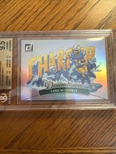 2025 Donruss Football Downtown Horizontal Ladd Mcconkey Graded 9.5 Beckett 