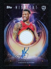 2025-26 Topps Midnight Alijah Martin #RJA-AM Rookie Relic Auto RC