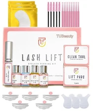 Lash Lift Kit Upgraded Version Glue Complete Eyelash Perm Kit 2025 for Profes...