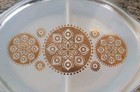 Vintage Pyrex 1 1/2 Qt. Royal Blue Gold Medallion Promotional Casserole w/ Lid * — photo 5