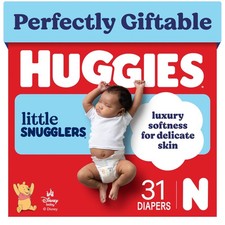Huggies Size Newborn Diapers Little Snugglers 31 Ct
