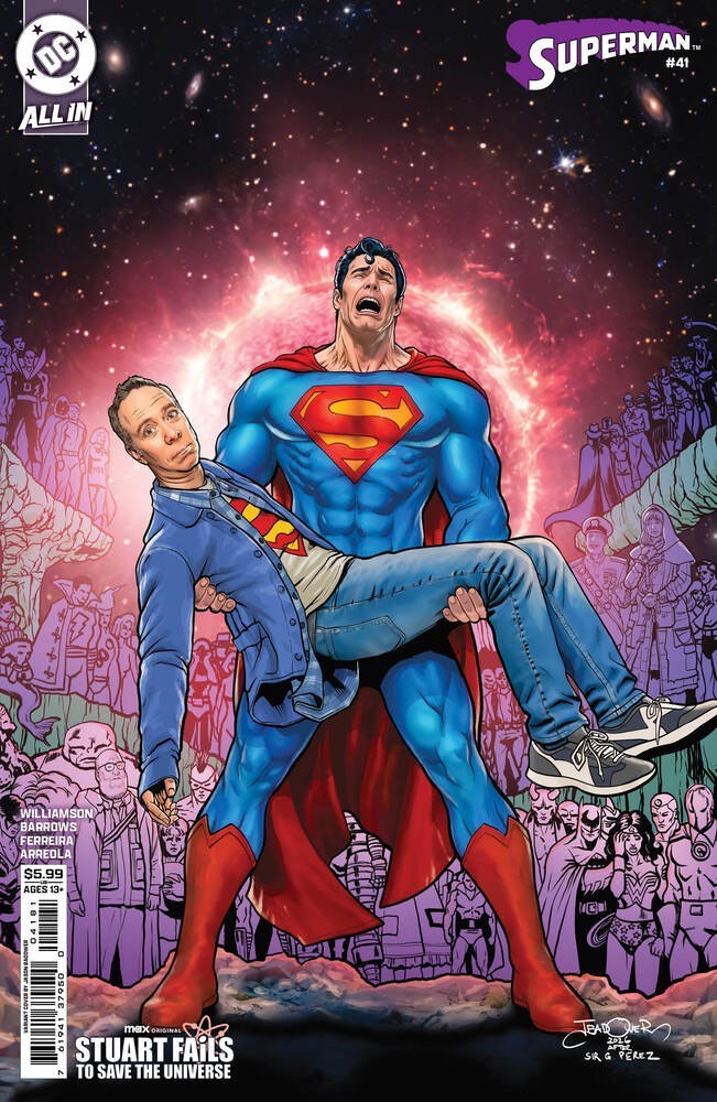 SUPERMAN #41 - Cvr F Badower Stuart Fails To Save The Universe Variant - 08/26