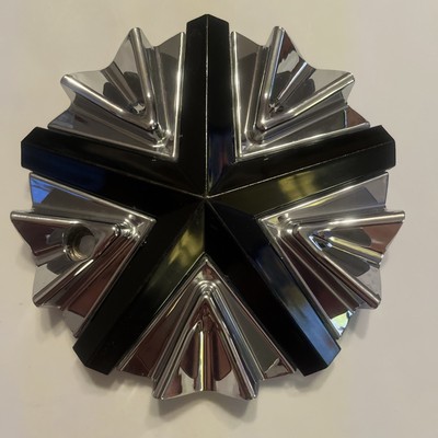 Metal FX 7 CHROME  (1) Bolt On MFX 7 Wheel Center Cap PD-CAPSX-P5129 -1