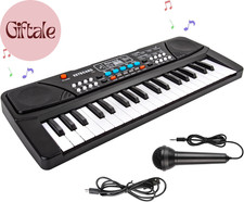 Kids Piano Keyboard, Piano for Kids with Microphone Portable Electronic Keyboard