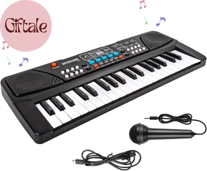 Clavier Piano pour enfants, Piano avec Microphone Portable