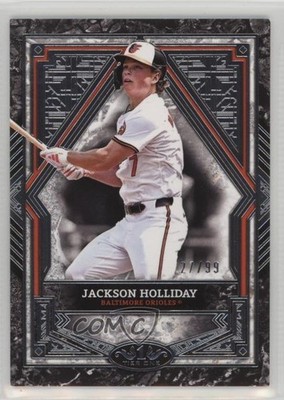 2025 Topps Tier One Silver Foil /99 Jackson Holliday #48 1l7v