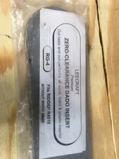 Leecraft RG-4 Zero Clearance Table Saw Insert 14 in. x 3-3/4 in. R4510 Ridgid