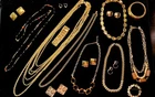 Vintage To Modern Gold Toned Jewelry Lot.  16 pieces. All Wearable Costume.