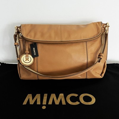 Mimco Supernatural Hobo Bag   Tan Leather  Excellent Condition presents like new