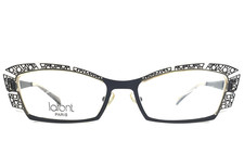 Jean Lafont Eyeglasses Frames FLIRT 367 Matte Blue Brown Nude Cat Eye 52-16-125