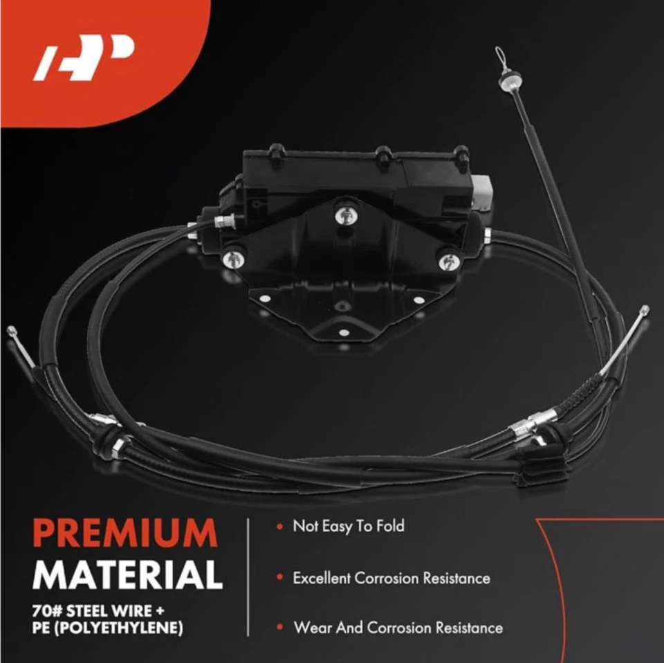 Atuador de freio de estacionamento BMW X5 X6 com cabo e unidade de controle – caixa aberta - Imagem 2 de 4