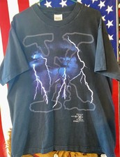 THE X-FILES 1994 XL Big X Lightning Fox Stanley Desantis Sci Fi TV VHTF RARE OOP