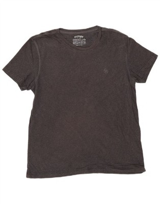 FAT FACE Herren T-Shirt Oberteil Medium Grau Baumwolle AJ16