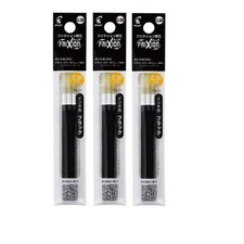 Pilot FriXion Ball 0.38 Refills Black 3Pack Multi Pen Slim LFBTRF30UF Japan