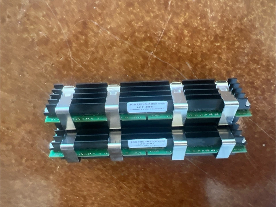 4GB(2X2GB) Memory Apple  Mac Pro 3.1 WORKSTATION 2008 MA970LLA DDR2 800/PC2 6400 - Image 2 of 2