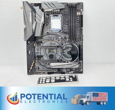 Pre Owned| ASRock Z390 Taichi LGA 1151 Z390 ATX Intel Motherboard - w/ IO Shield
