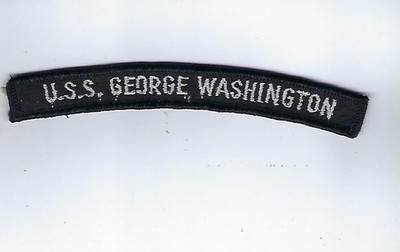 USS George Washington, CVAN-73,  US Navy ''Rocker''