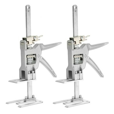 2Pcs Labor Saving Handle Jack 440lb Load-Bearing 5.7'' Height Adjustable