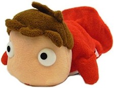 Ponyo on the Cliff Hand Puppet L Ponyo Stuffed Toy Plush Doll Studio Ghibli New