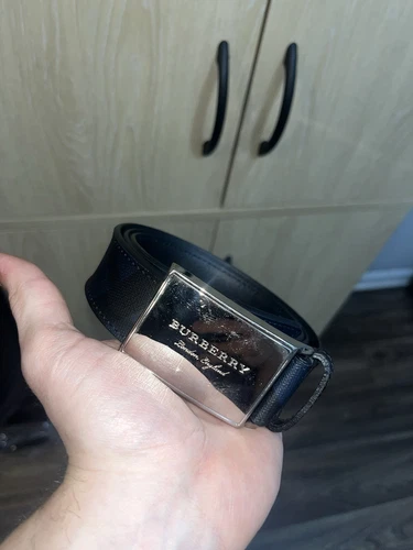 Cintura Burberry modello check taglia 36 XL