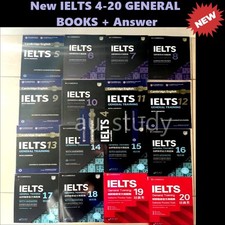 2026 AU STOCK NEW Cambridge Selection of IELTS 4-20 GENERAL Book+ Answer Key