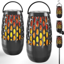 Flame Atmosphere Speakers Multi Sync Bluetooth Technology 2 Pack Portable IPX5