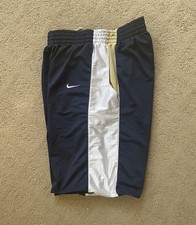 VINTAGE Y2K 2000s Nike Reversible Basketball Shorts Mens Size L Blue/Gold