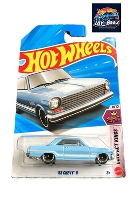 '63 CHEVY II Hot Wheels ミニカー Hot Wheels 2026 NEW Case J '63 Chevy II Blue LC (Promo Combine