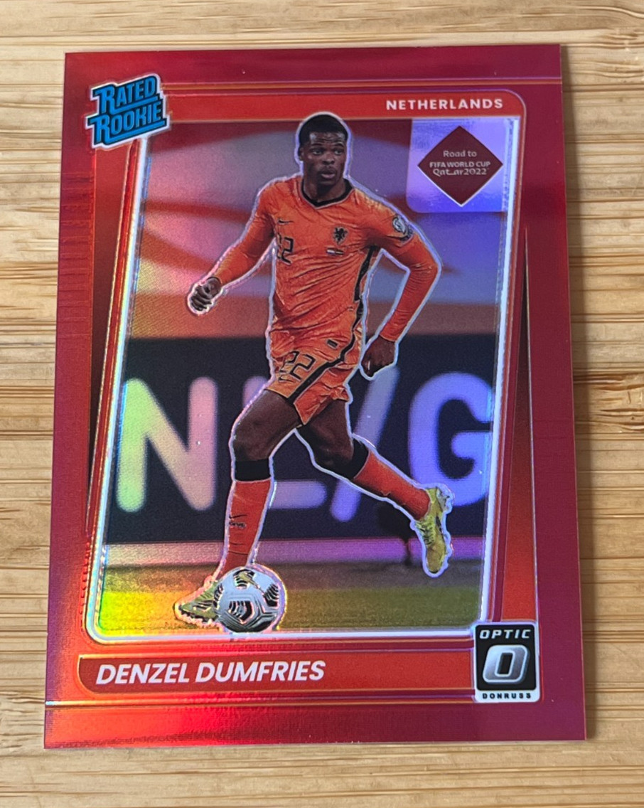 2021-22 DONRUSS OPTIC DENZEL DUMFRIES RATED ROOKIE RED /149