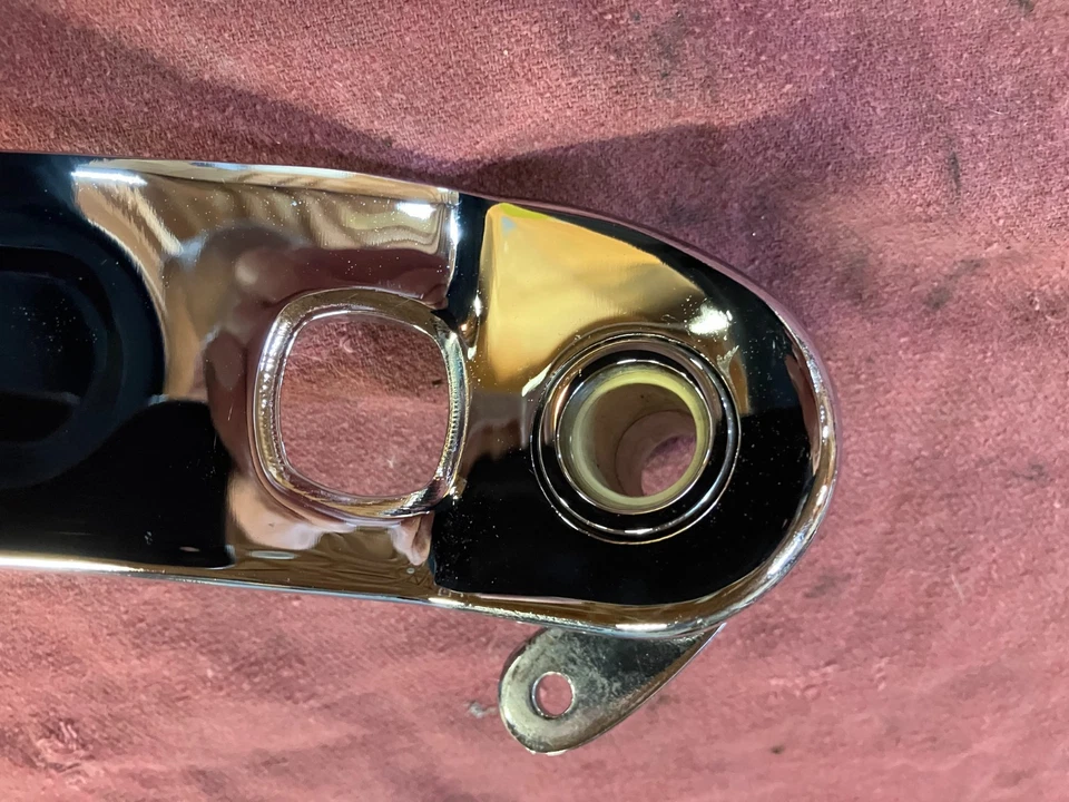 harley softail cromo palanca freno trasero pedal Foto 4 de 4