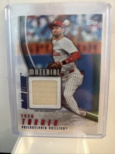 Topps 2025 Series 1 Trea Turner Major League Material Game-Used Phillies MLM-TT