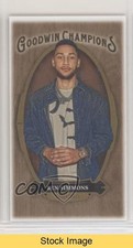 2020 Upper Deck Goodwin Champions Wood Mini Lumberjack Back Ben Simmons READ 1md