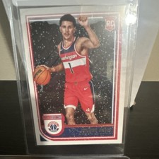 Panini 2022-23 Hoops Johnny Davis Rookie #240 Washington Wizards Basketball Card