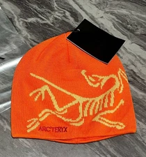 Arc'teryx Bird Head Toque Beanie Orange Wool Knit Winter Hat Unisex NWT 2025