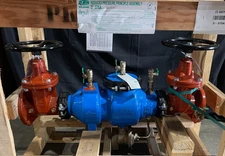 NEW 3" 375A Zurn Wilkins Reduced Pressure Backflow Preventer Stem Shut Off Valve