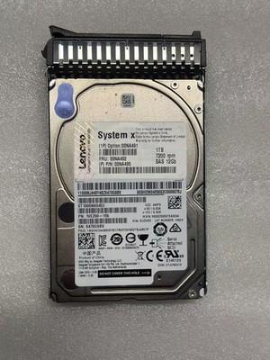 For Lenovo Server 00NA492 00NA491 1T SAS 2.5 7.2K Hard Drive x3550 M5