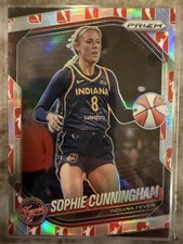 2025 Panini WNBA Prizm Sophie Cunningham WNBA Logo #63 Indiana Fever