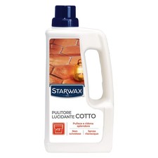 STARWAX - Pulitore lucidante per mattonelle e cotto - Protegge e ridona spl JebU