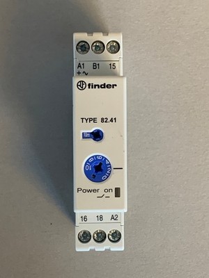 FINDER 8241 0240 0000 ZEITRELAIS 82.41 Rückfallverzögert Time Relay Off Delay