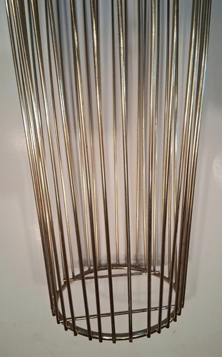 VTG MCM Umbrella Cane Stand Holder Mid Century Modern Mathieu Mategot Style  - Picture 17 of 17