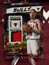 2025 Topps Basketball Noa Essengue RC #SR-NE Flagship Player Worn Relic /5