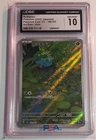 2023 Pokemon Japanese Bulbasaur #166/165 Art Rare Holo CGC 10