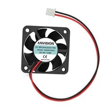 DC 24V 40mm x 10mm Brushless Cooling Fan, Dual Black 24V 40mm 2-PIN FAN
