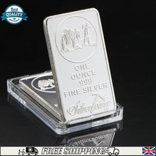 1 Oz Morgan American Silver Bar Uncirculated 999.fine Silver 3.89 per troy oz