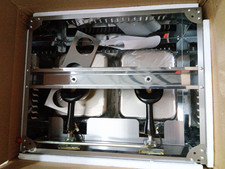 Used!2X 6L Commercial LPG Fryer Stainless Steel Catering Frying Tool Double Tank