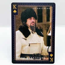 Igor Karkaroff Harry Potter x Tully's Coffee Collaboration Playing Cards Japan K